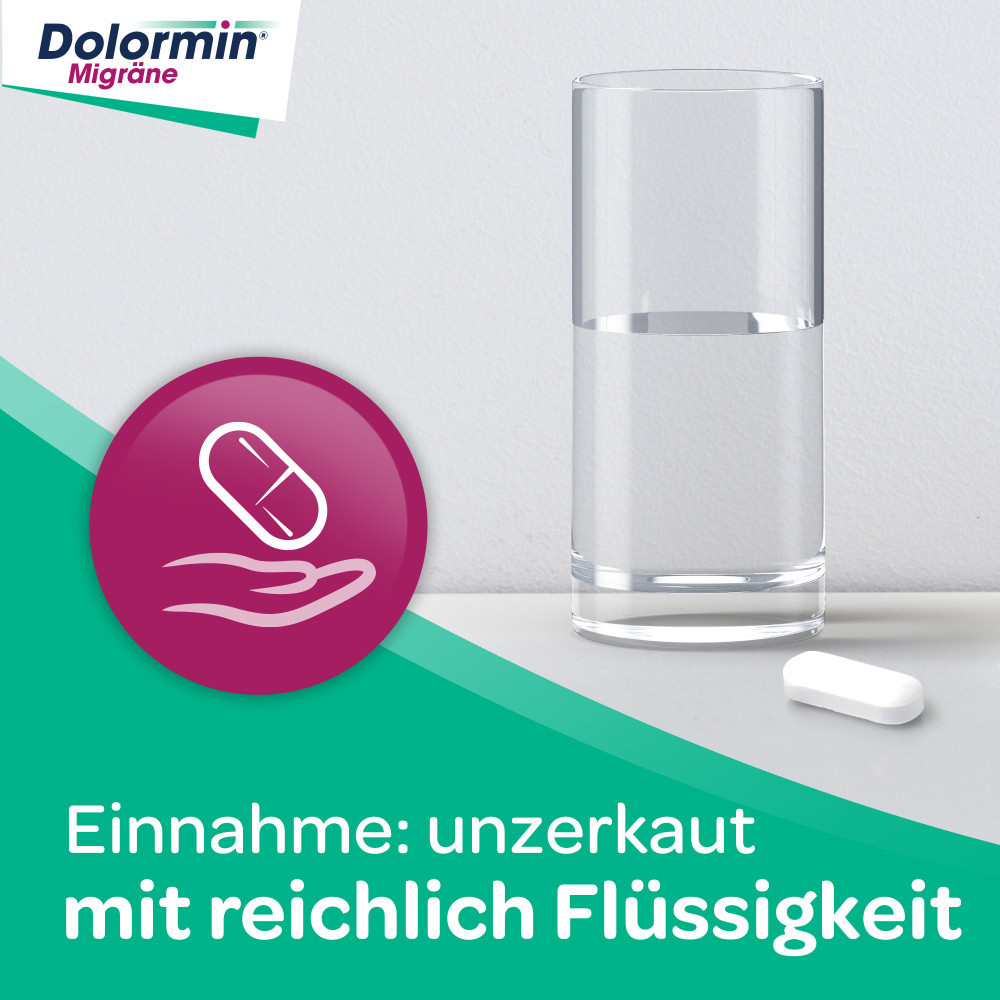 Dolormin Migräne bei Migräneattacken