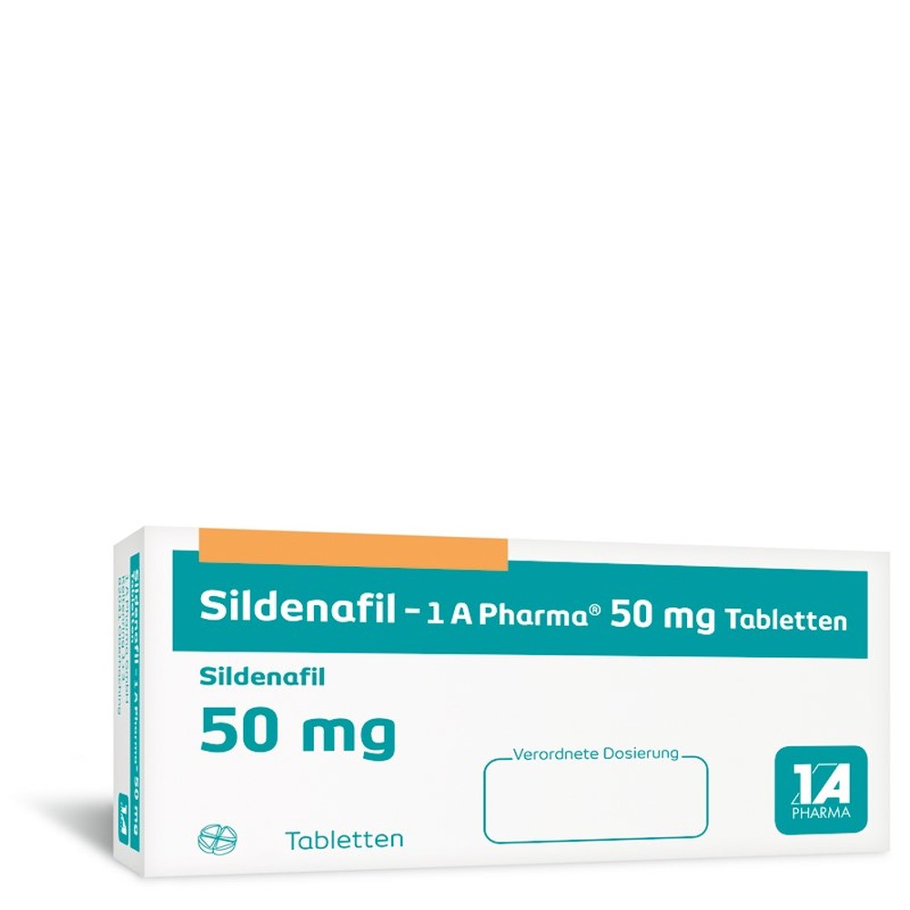 Sildenafil-1 A Pharma 50mg 24 St Tabletten