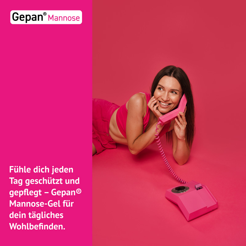 Gepan Mannose-Gel die Intimpflege mit Schutzfaktor 30 ml 30 ml Gel