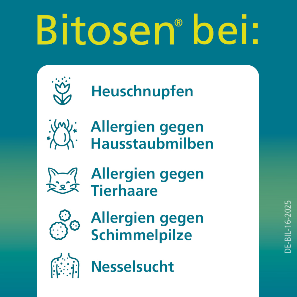 Bitosen 20 mg Antiallergikum 30 St Schmelztabletten
