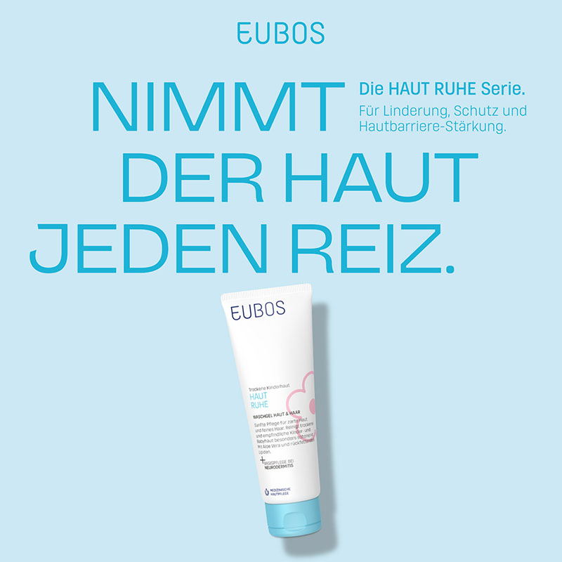 EUBOS KINDER HAUT RUHE WASCHGEL 125 ml Gel