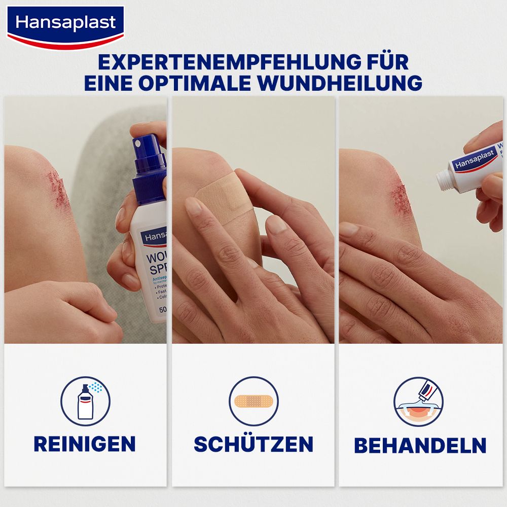 Hansaplast Universal 1m x 6cm 1 St Pflaster