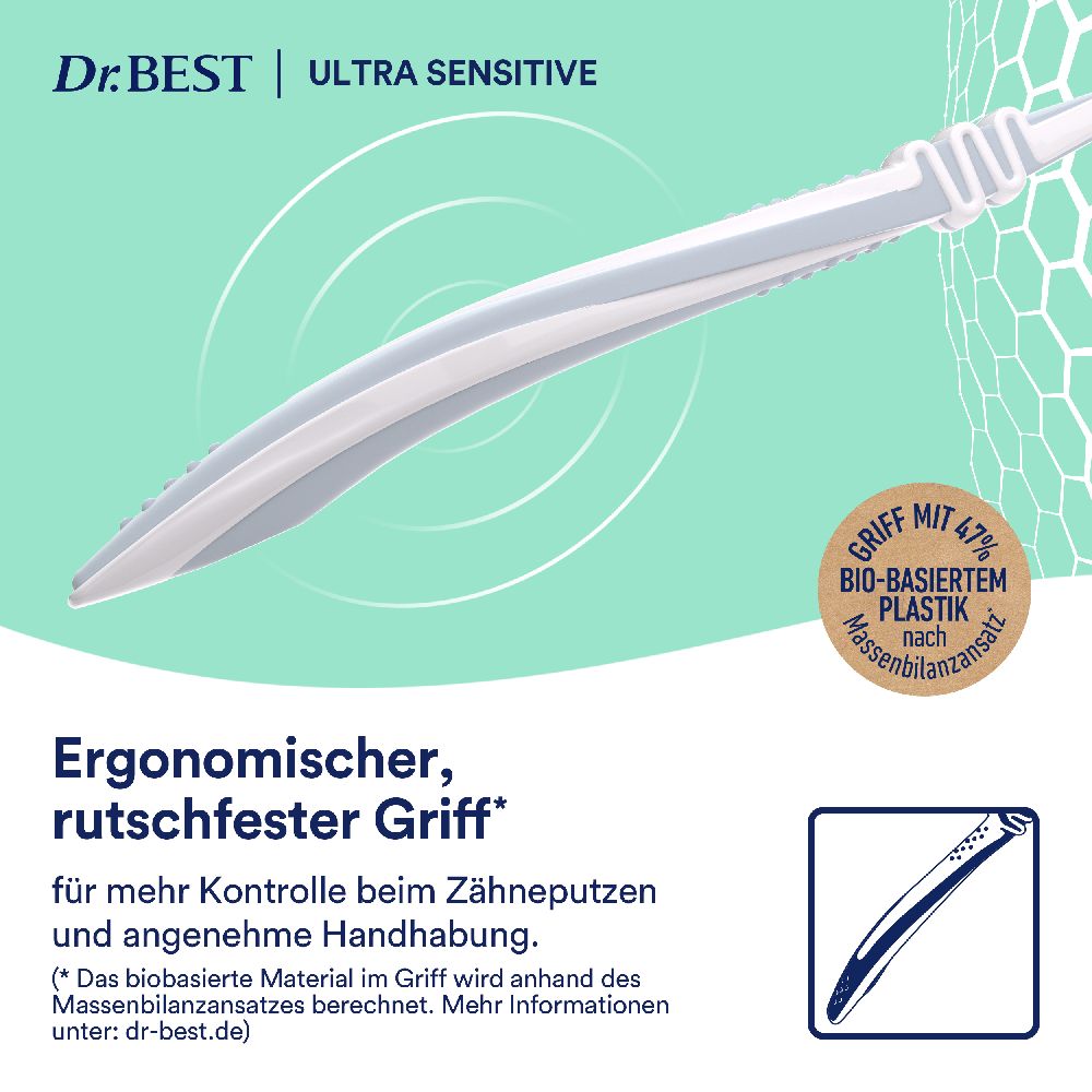 Dr. BEST ULTRA SENSITIVE ULTRA-SOFT 1 St Zahnbürste
