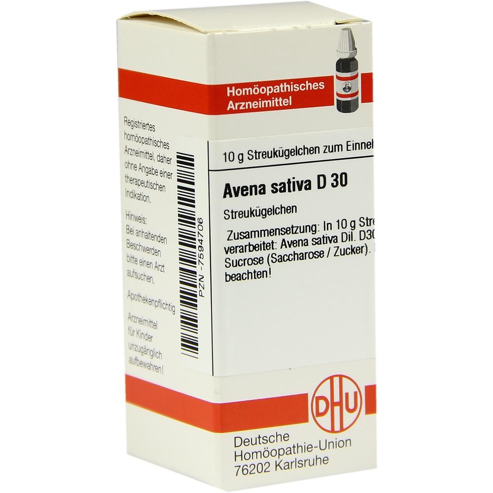 AVENA SATIVA D 30 Globuli 10 g Globuli
