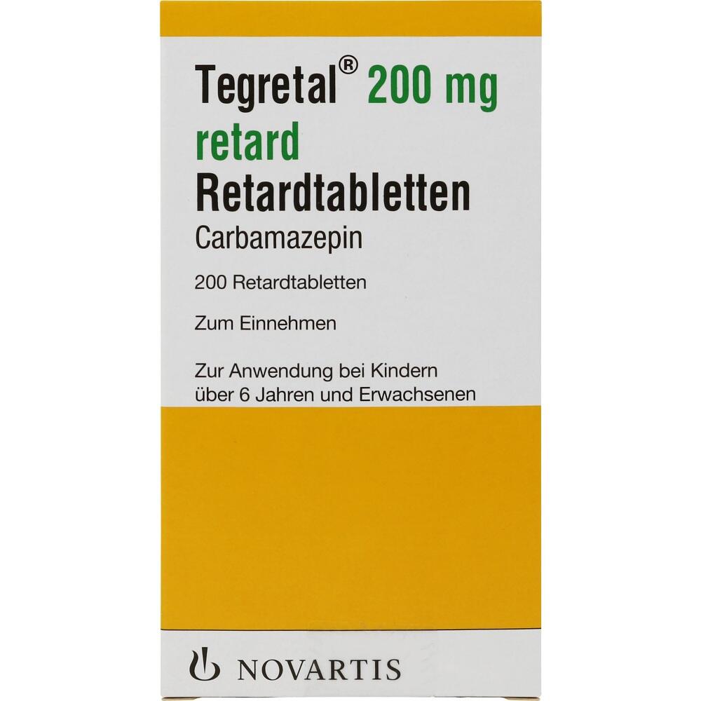 Tegretal 200mg 200 St Retard-Tabletten