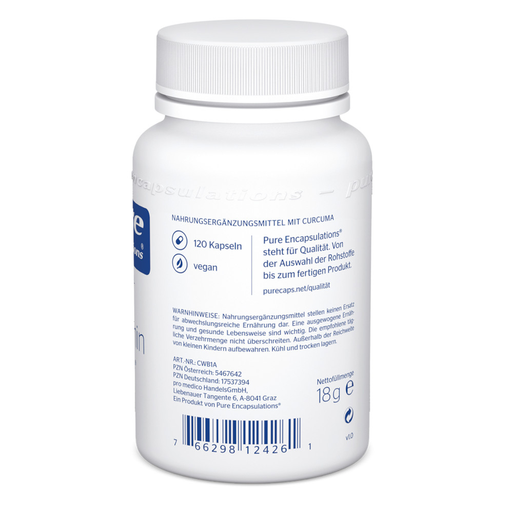 pure encapsulations Curcumin  120 St Kapseln