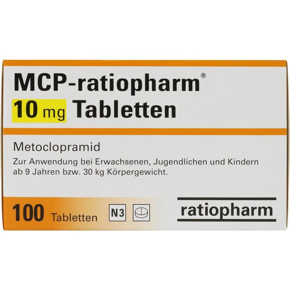 MCP-ratiopharm 10mg 100 St Tabletten