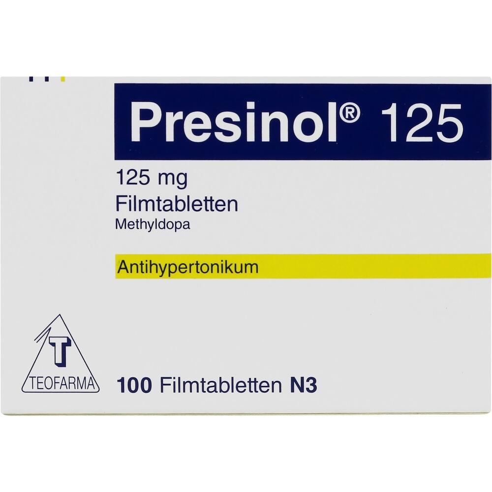 PRESINOL mite 125 Filmtabletten 100 St Filmtabletten