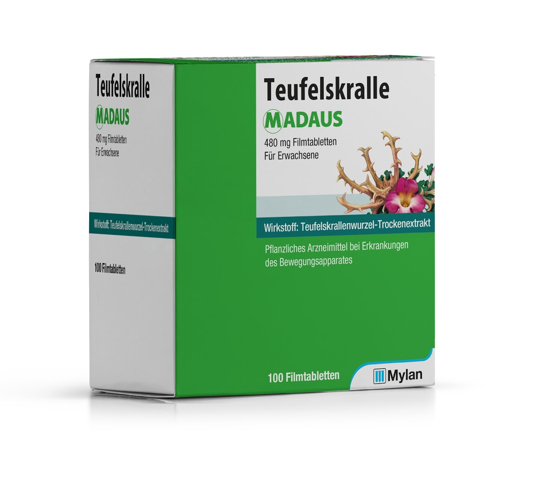 Teufelskralle MADAUS 100 St Filmtabletten