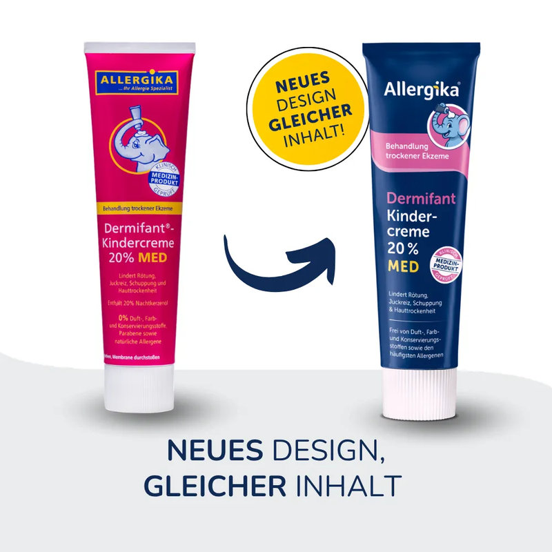 ALLERGIKA Dermifant Kindercreme 20% MED 100 ml Creme