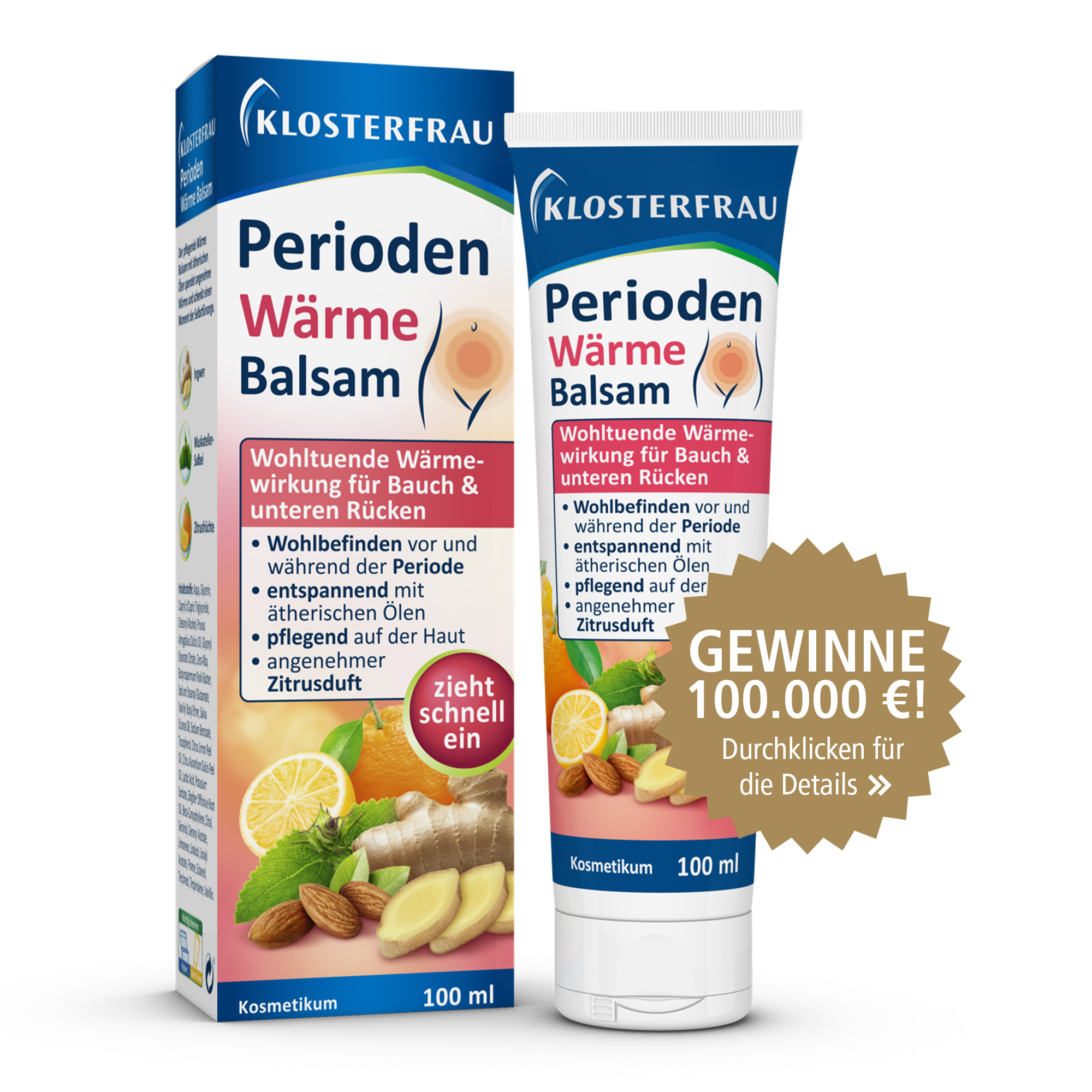 KLOSTERFRAU Perioden Wärme Balsam 100 ml Balsam