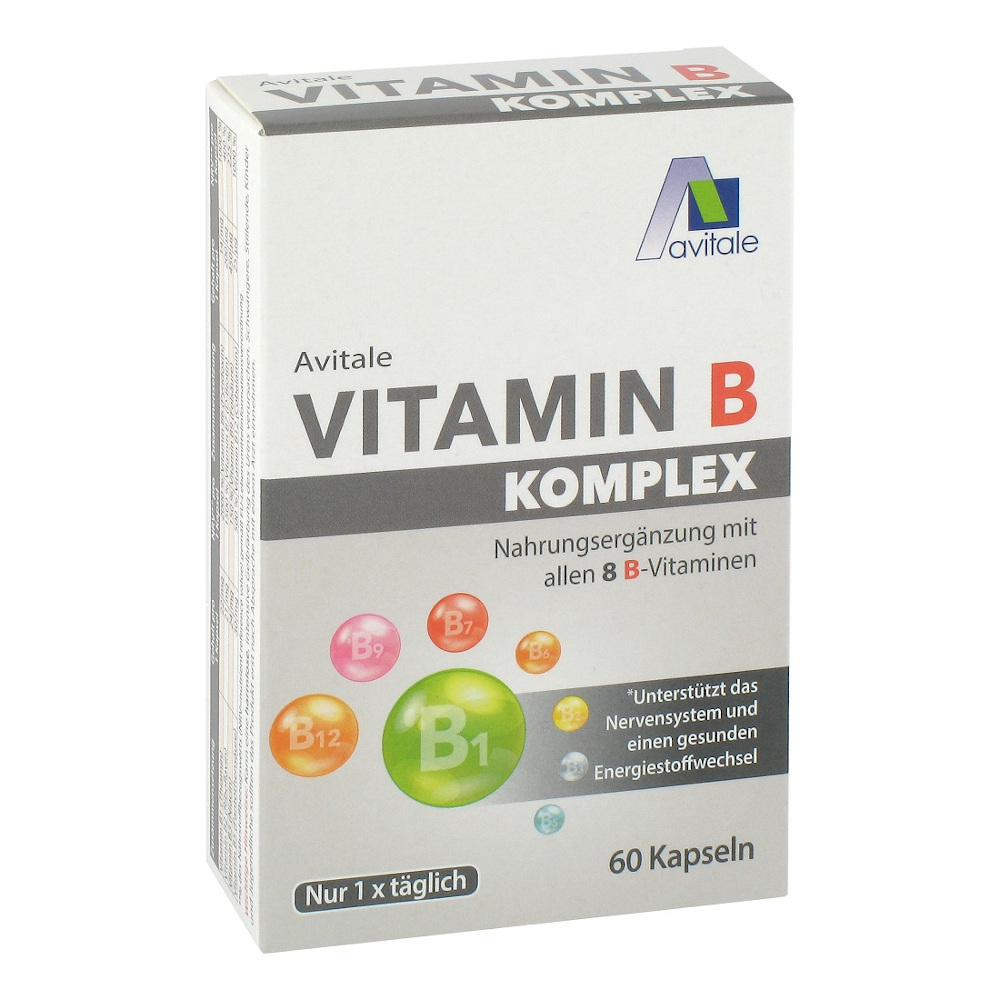 Avitale VITAMIN B KOMPLEX 60 St Kapseln