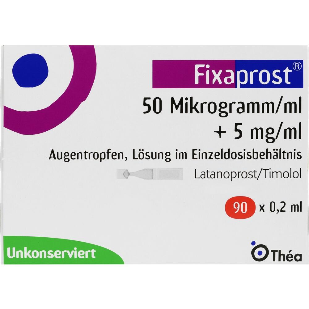 Fixaprost 50 µg/ml + 5 mg/ml 90X0.2 ml Augentropfen