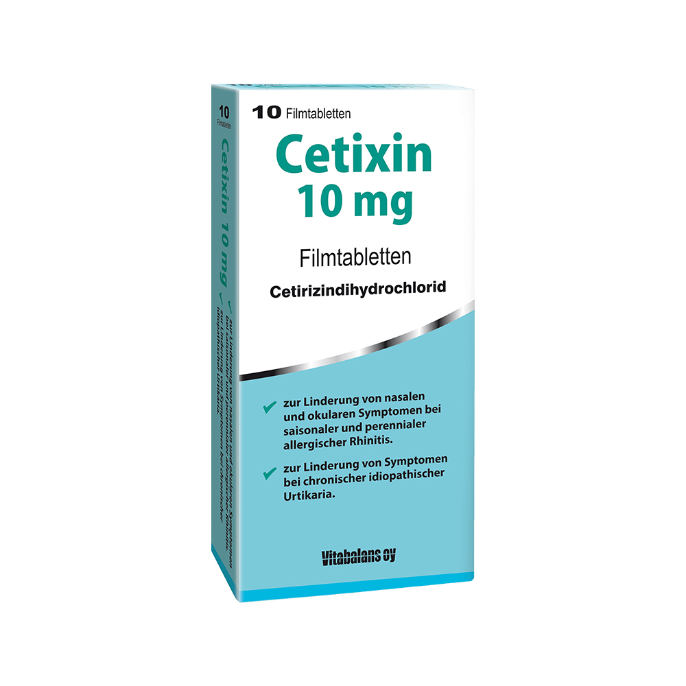 Cetixin 10mg 10 St Filmtabletten