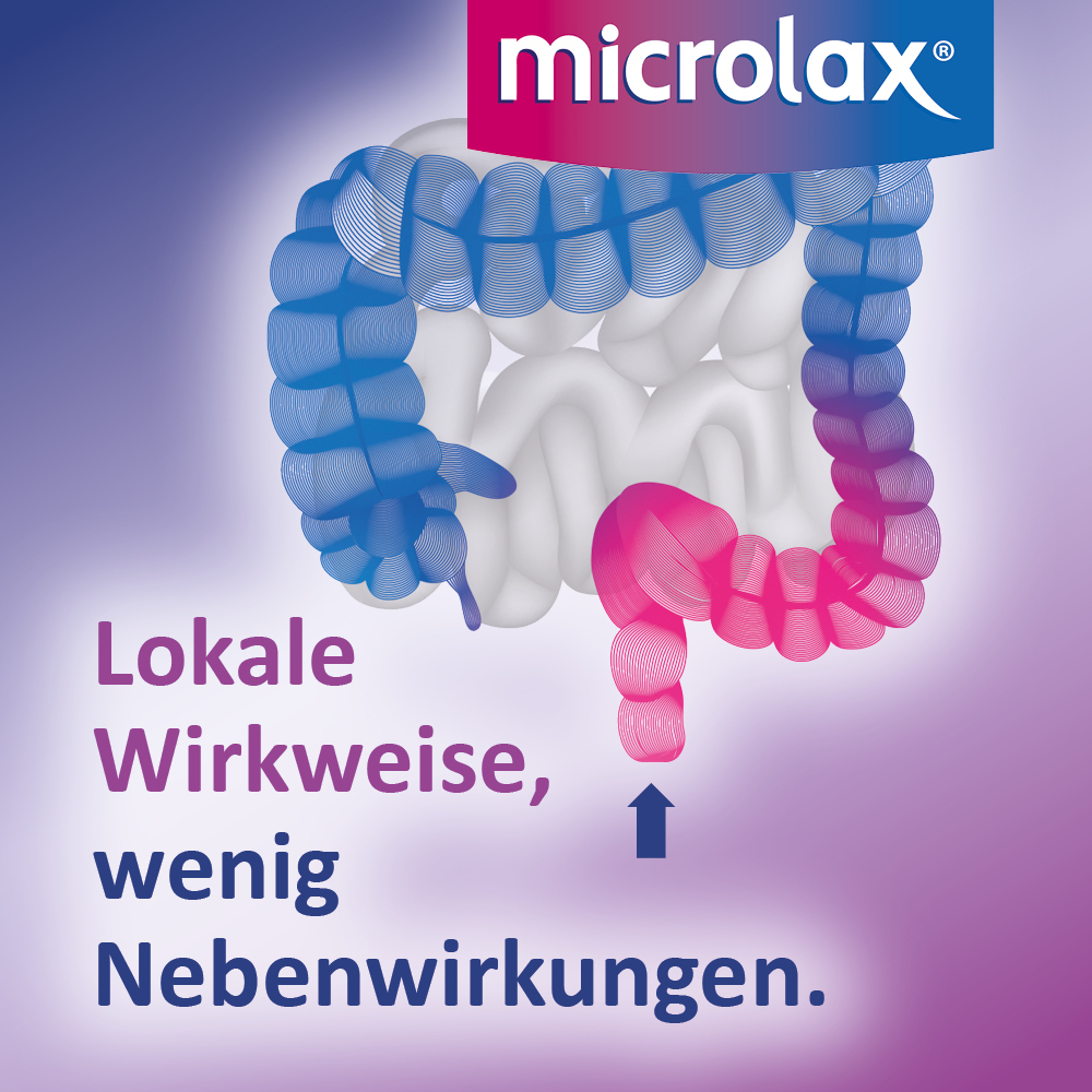 microlax GEGEN VERSTOPFUNG für Kinder und Erwachsene
