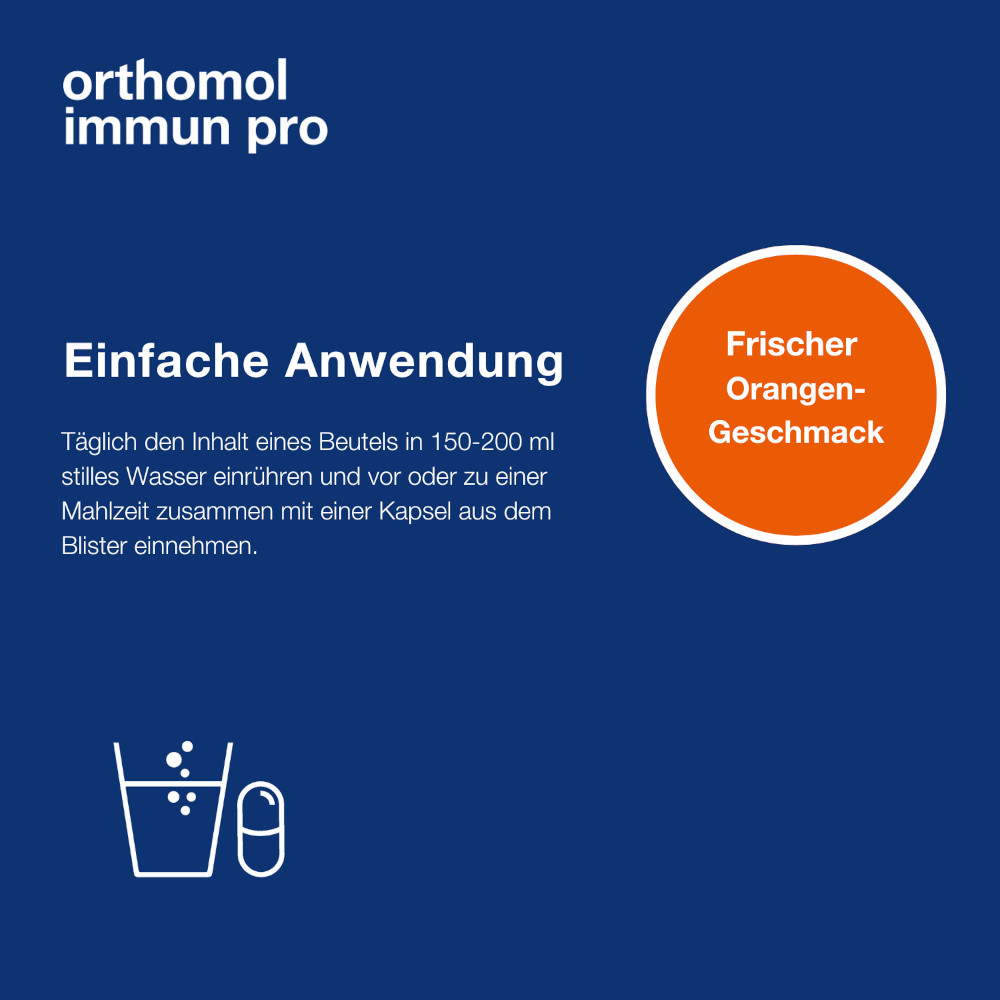 orthomol immun pro - Inulin, Mikronährstoffe und ausgewählte Mikroorganismen - Granulat/Kapseln