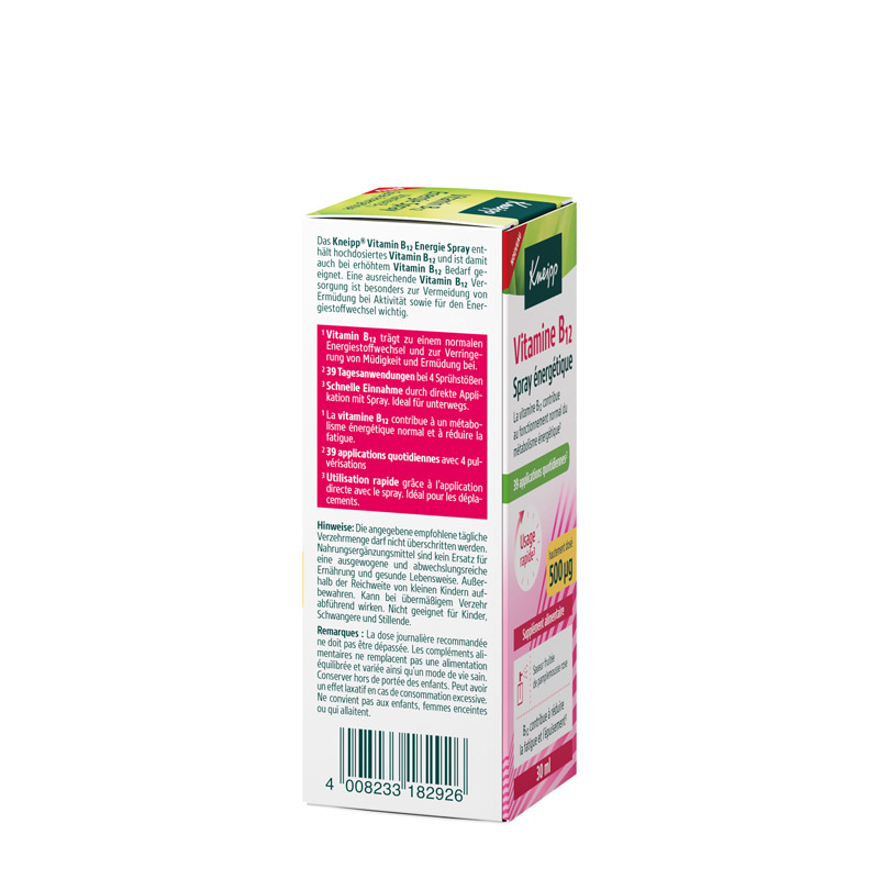 Kneipp Vitamin B12 Energie Spray 30 ml Spray
