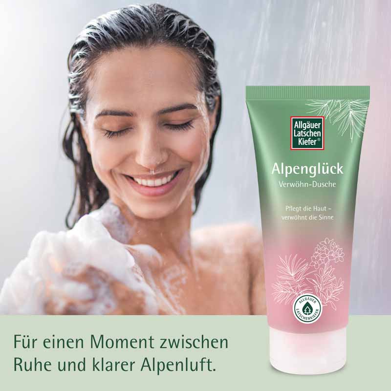 Allgäuer Latschen Kiefer Alpenglück Verwöhn-Dusche 200 ml Duschgel