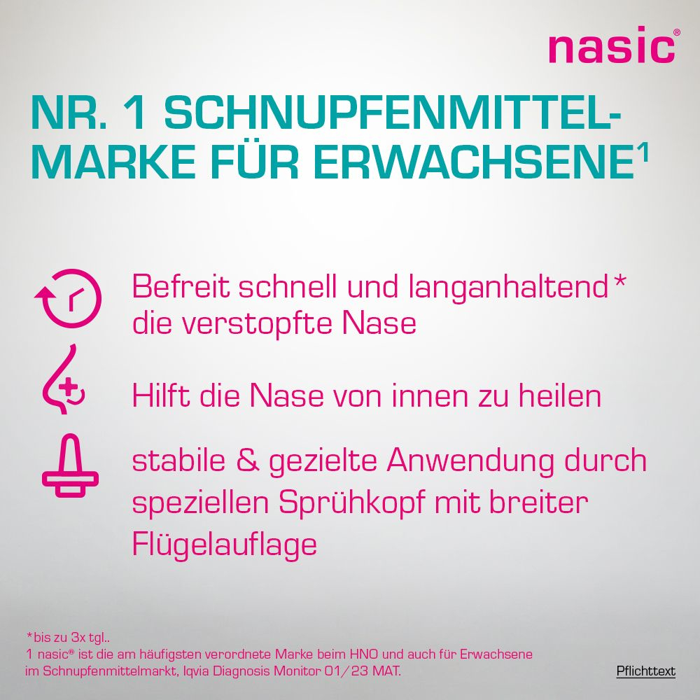 nasic Nasenspray 15 ml Nasenspray
