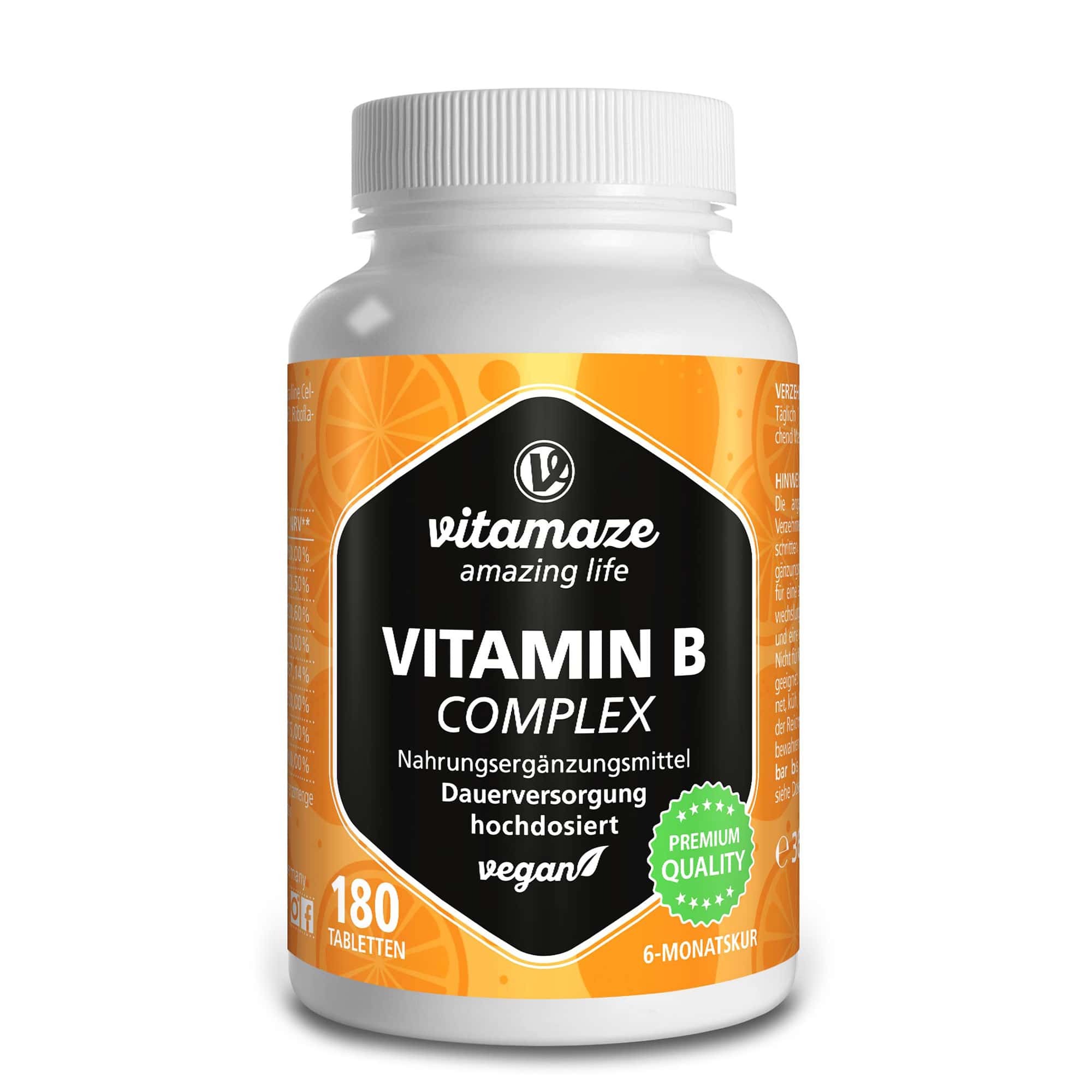 vitamaze VITAMIN B COMPLEX 180 St Tabletten