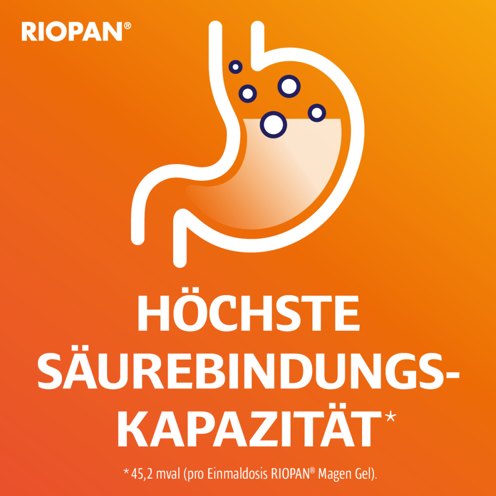 RIOPAN MAGENTABLETTEN - Bei Sodbrennen 50 St Kautabletten