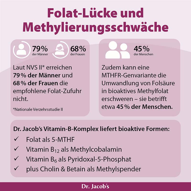 Dr. Jacobs Vitamin B KOMPLEX 120 St Kapseln