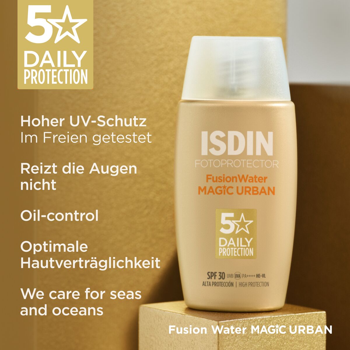 ISDIN Fotoprotector FusionWater Urban Sonnencreme 30 50 ml Emulsion