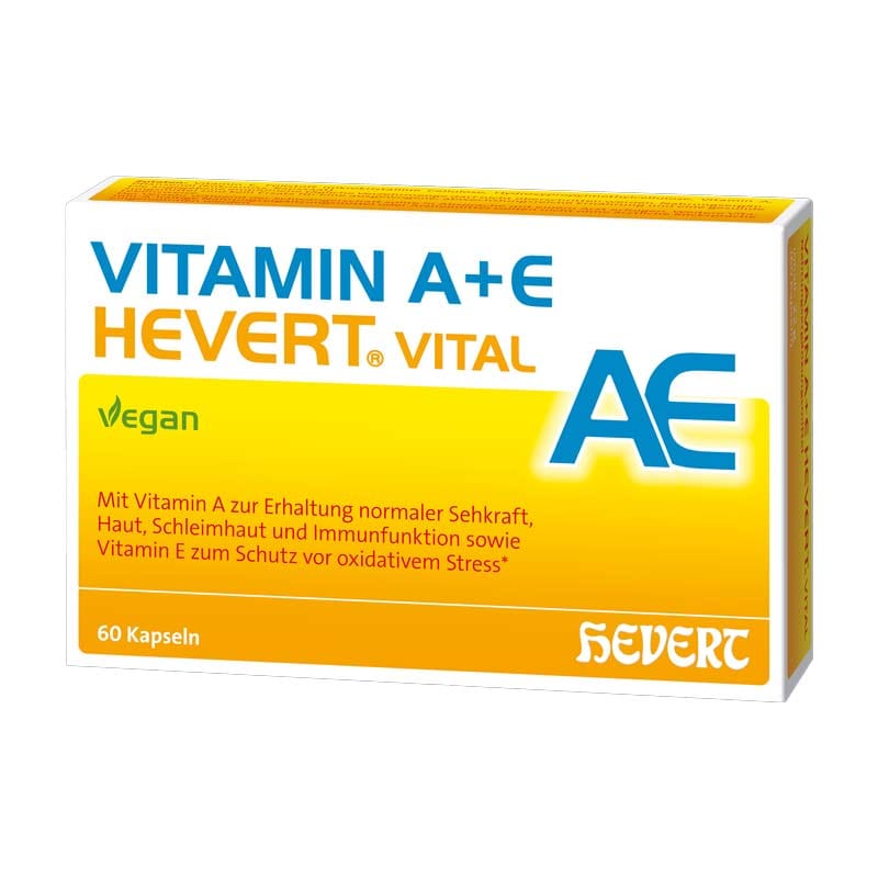VITAMIN A+E HEVERT VITAL  60 St Kapseln