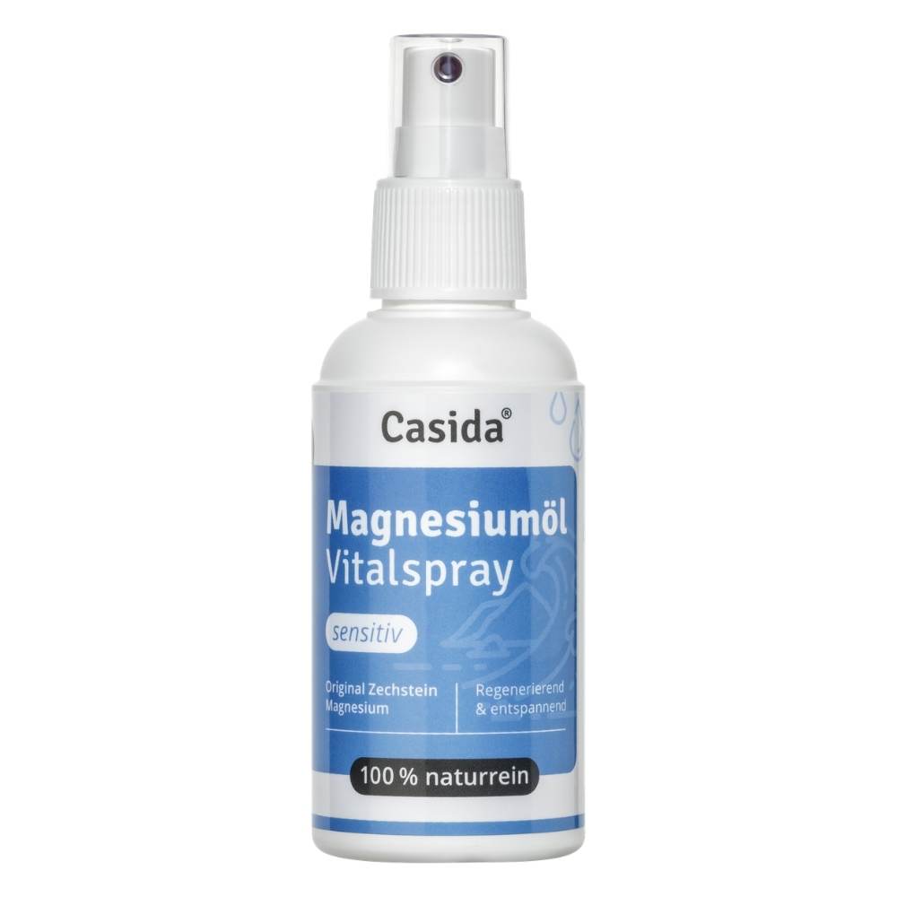 Casida Magnesiumöl Vitalspray Sensitiv Zechstein 100 ml Spray