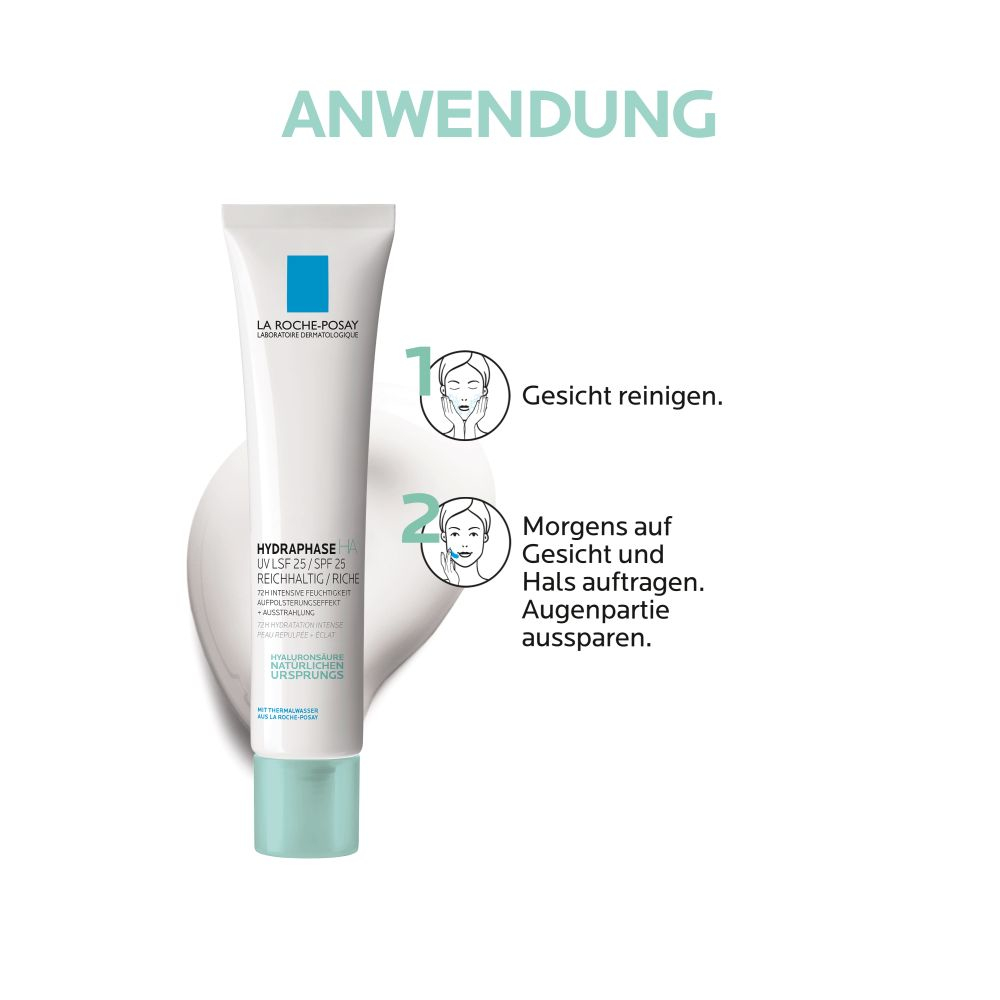LA ROCHE-POSAY HYDRAPHASE HA UV Reichhaltig 40 ml Creme