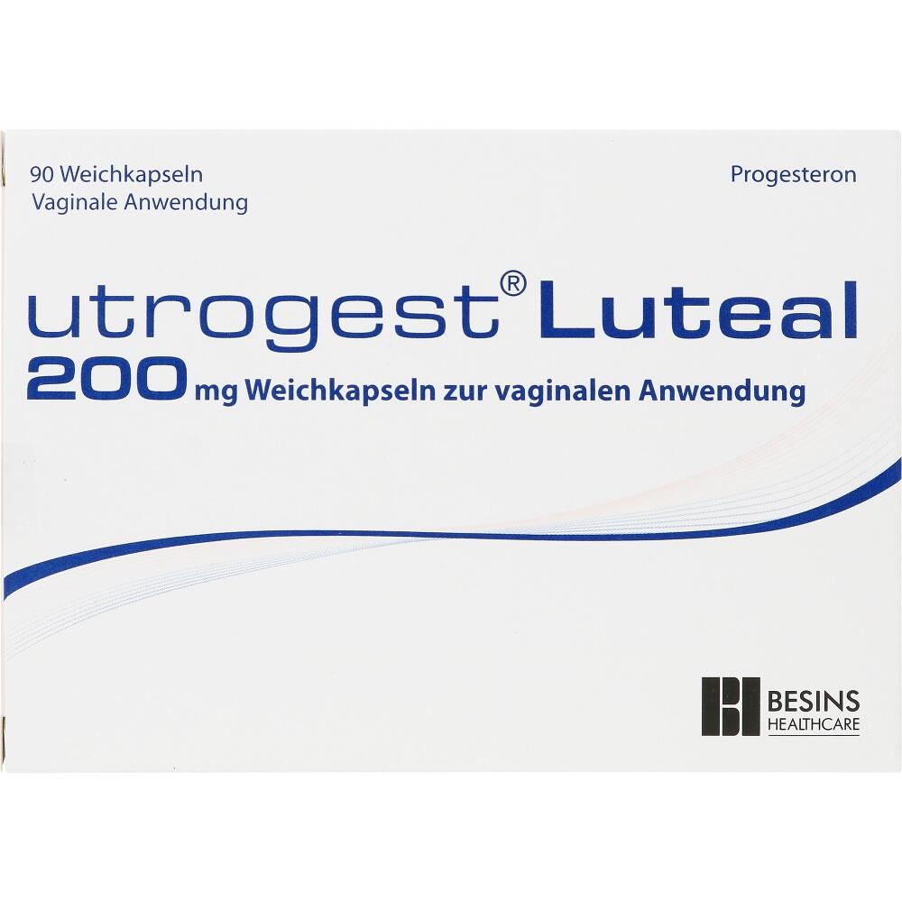 utrogest Luteal 200 mg 90 St Vaginalkapseln