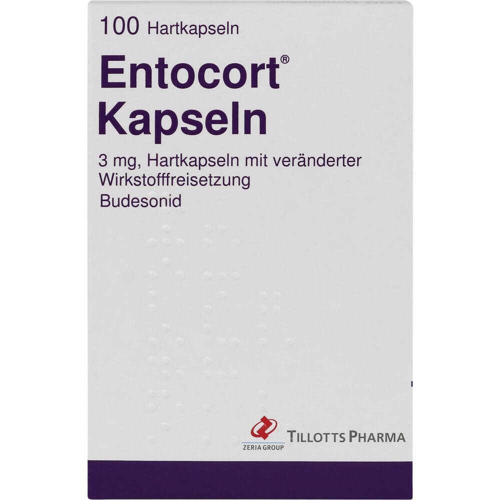 ENTOCORT Kapseln Hartkaps.m.veränd.Wirkst.-Frs. 100 St Hartkapseln mit veränderter Wirkstofffreisetzung