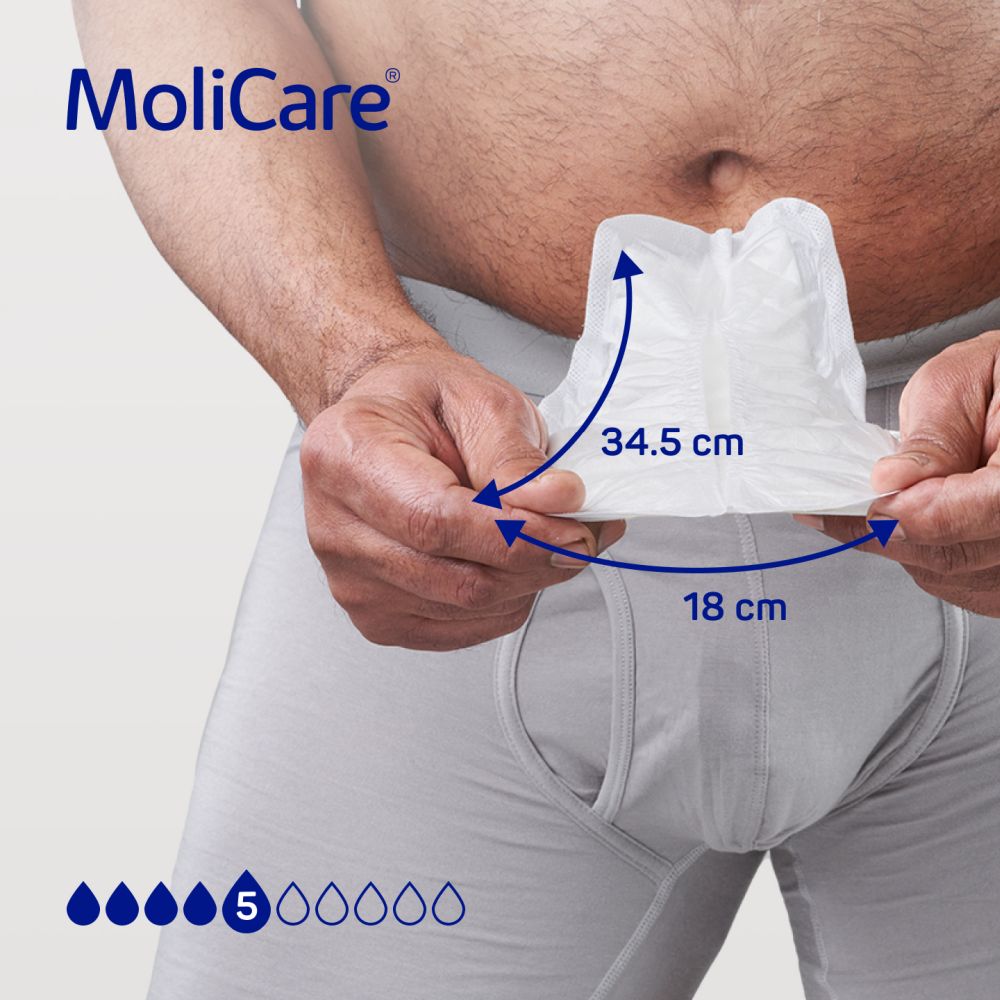 MOLICARE PR MEN PAD 5TROPF