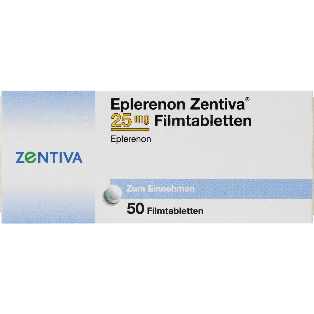 Eplerenon Zentiva 25mg 50 St Filmtabletten