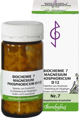 BIOCHEMIE 7 Magnesium phosphoricum D 12 Tabletten 200 St Tabletten