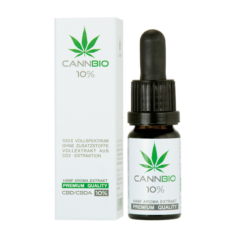 CANNBIO 10% Bio Hanfextrakt 10 ml Tropfen
