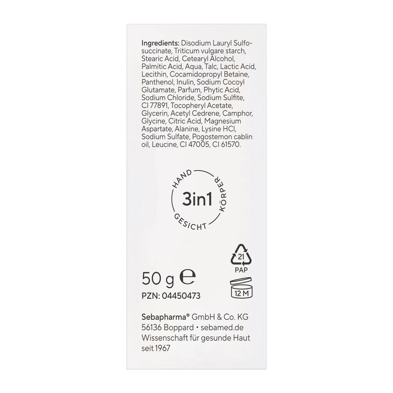 sebamed SEIFENFREIES WASCHSTÜCK 50 g Körperpflege