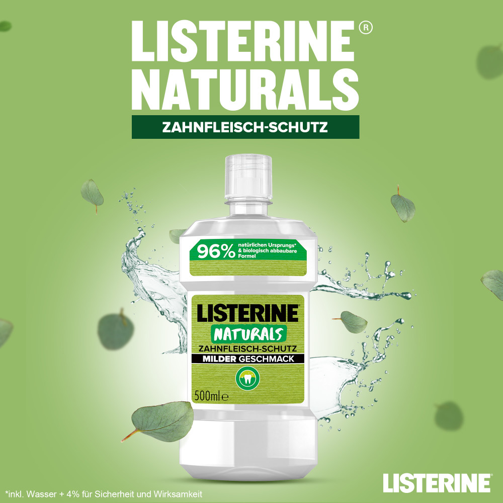 LISTERINE Naturals Zahnfleisch-Schutz 500 ml Lösung