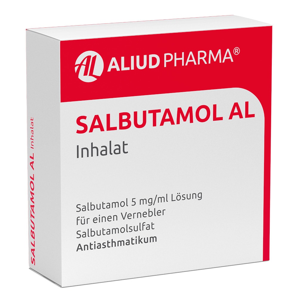 SALBUTAMOL AL Inhalat 10 ml Lösung für einen Vernebler