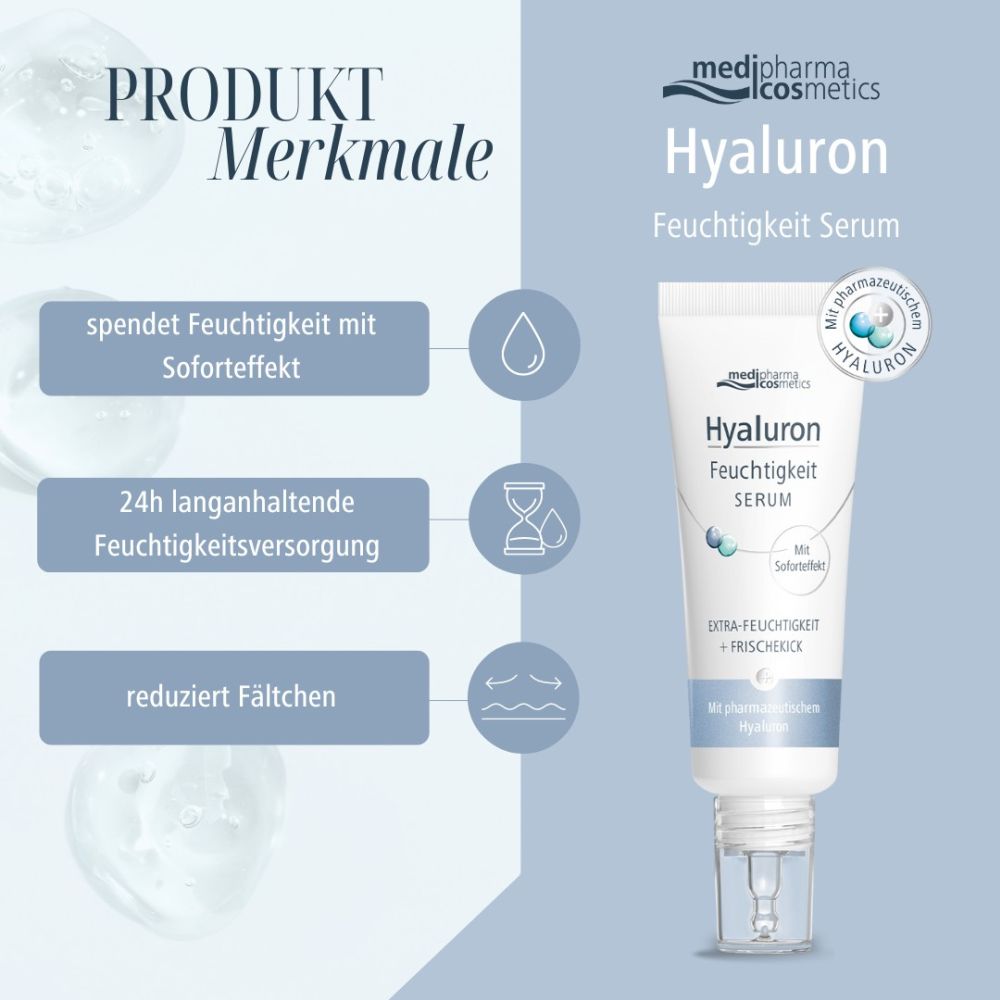 Hyaluron Feuchtigkeit SERUM 30 ml Konzentrat
