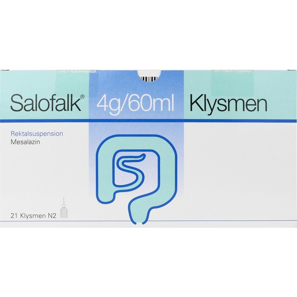 Salofalk 4g/60ml 21 St Rektalsuspension