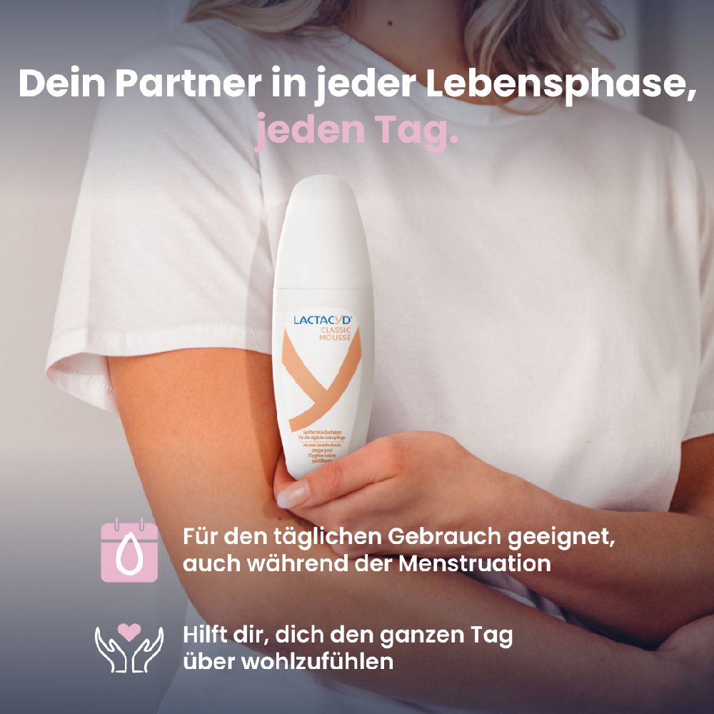 LACTACYD CLASSIC MOUSSE 150 ml Schaum