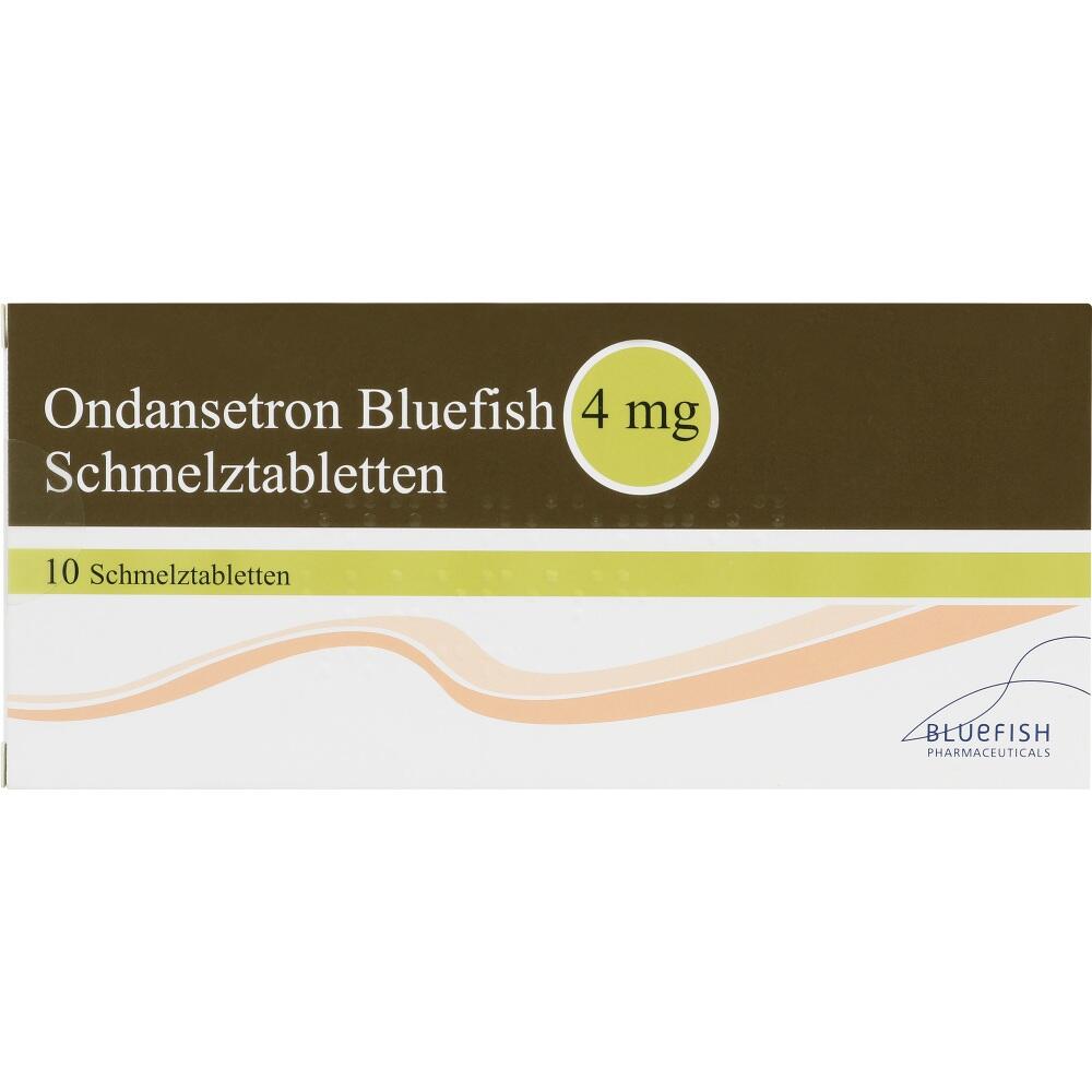 Ondansetron Bluefish 4 mg Schmelztabletten 10 St Schmelztabletten