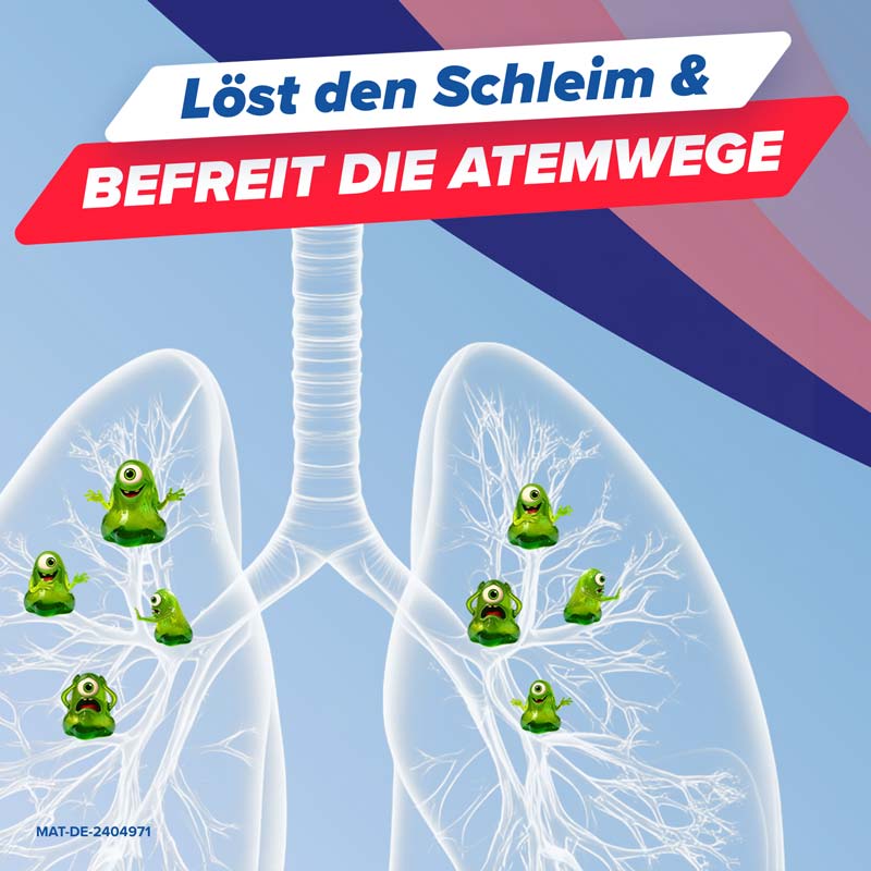 MUCOSOLVAN Kindersaft - Schleimlöser bei Husten 250 ml Lösung zum Einnehmen