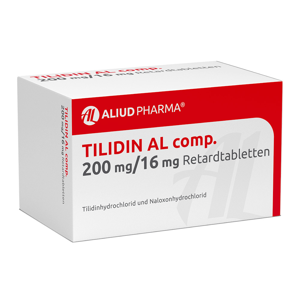TILIDIN AL comp. 200mg/16mg 100 St Retard-Tabletten