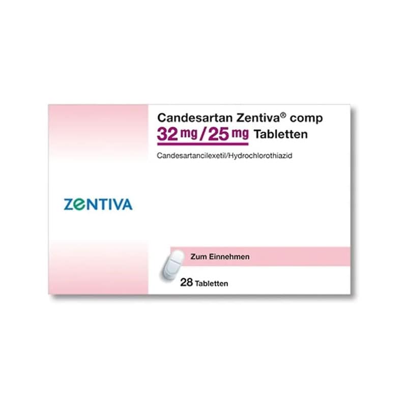 Candesartan Zentiva comp 32mg/25mg 28 St Tabletten