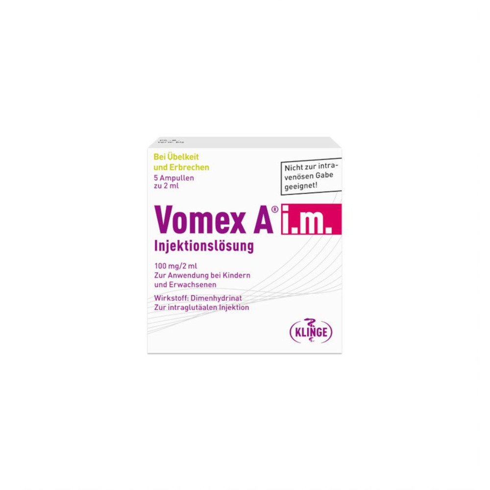 VOMEX A i.m. Injektionslösung 5X2 ml Injektionslösung
