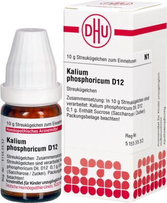 KALIUM PHOSPHORICUM D 12 Globuli 10 g Globuli