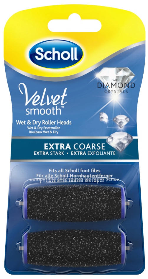 Scholl Velvet smooth Ersatzrolle EXTRA STARK 2 St
