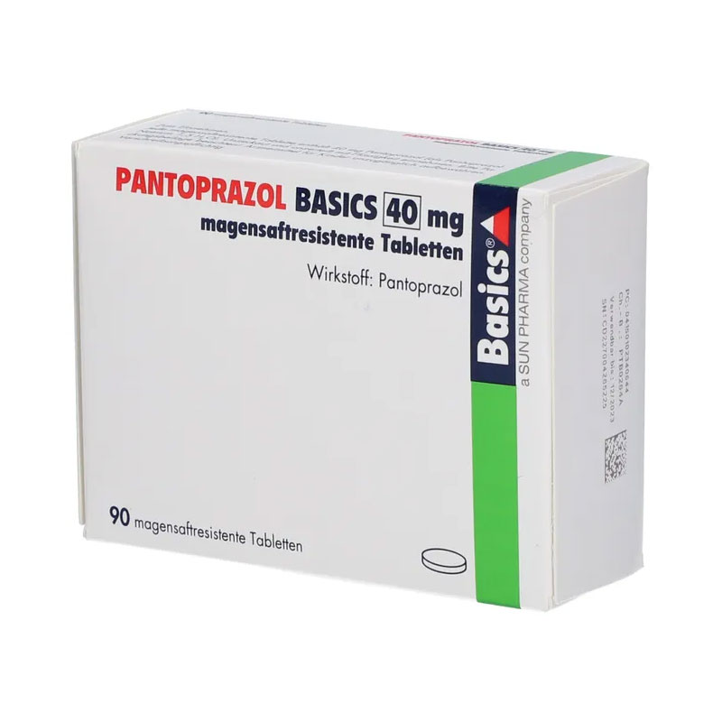 PANTOPRAZOL BASICS 40mg 90 St Tabletten magensaftresistent